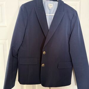 J. Crew Women's Navy Blazer